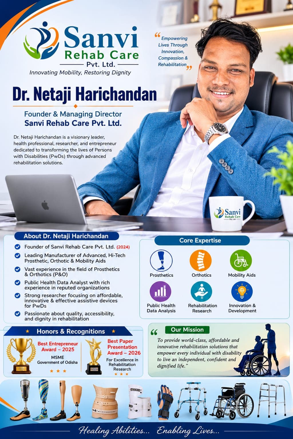 Dr. Netaji Harichandan โ Founder & Managing Director